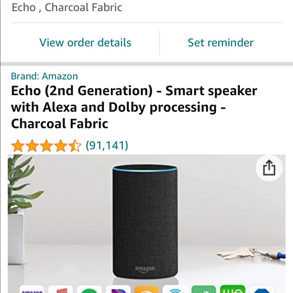 Amazon second generation Alexa EUC